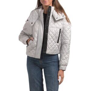 BCBGMAXAZRIA Diamond Quilted Packable Jacket